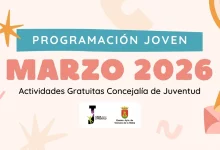 Actividades Juventud marzo 2026