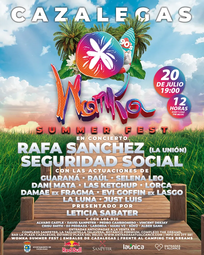 CARTEL WOMKA SUMMER FEST 2024 revista love talavera