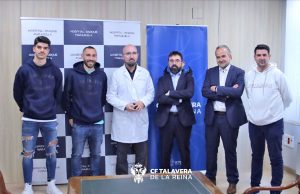 CF Talavera acuerdo con Hospital Parque Marazuela