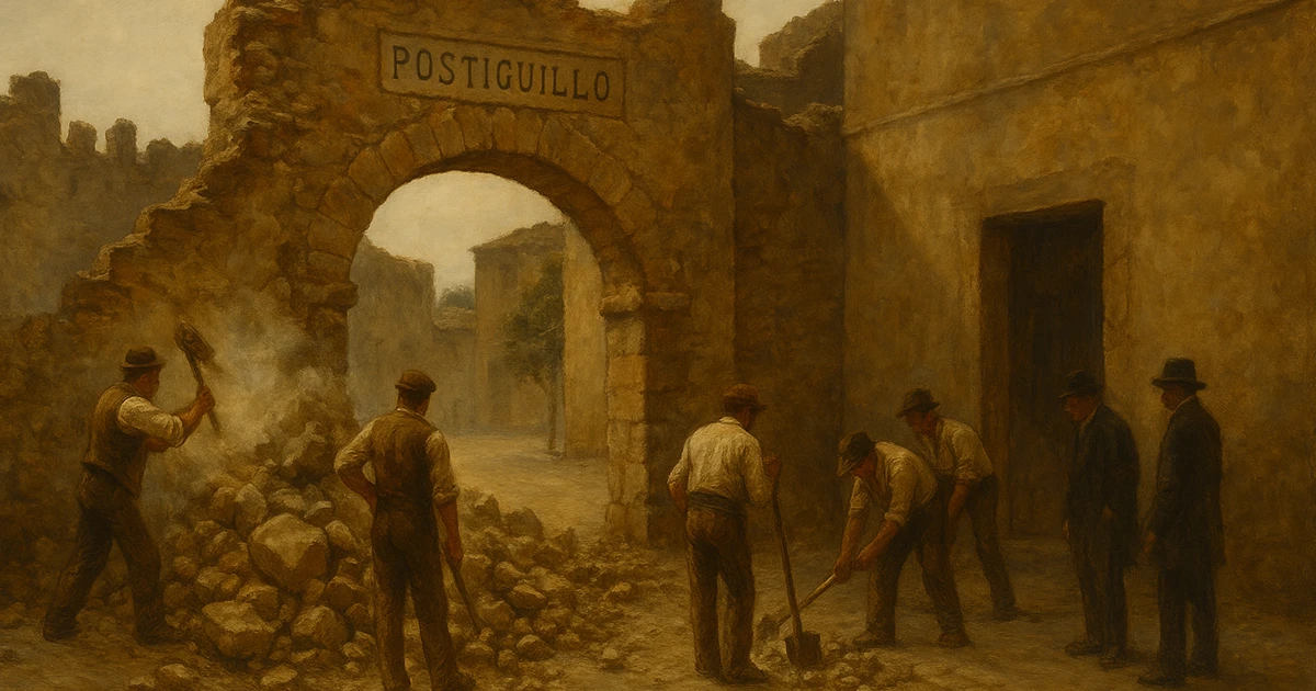 demolicion postiguillo historia talavera