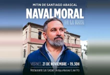 mitin santiago abascal navalmoral mata
