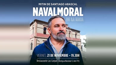 mitin santiago abascal navalmoral mata