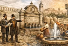 traida de las aguas en talavera hito historico 1947 love talavera diario