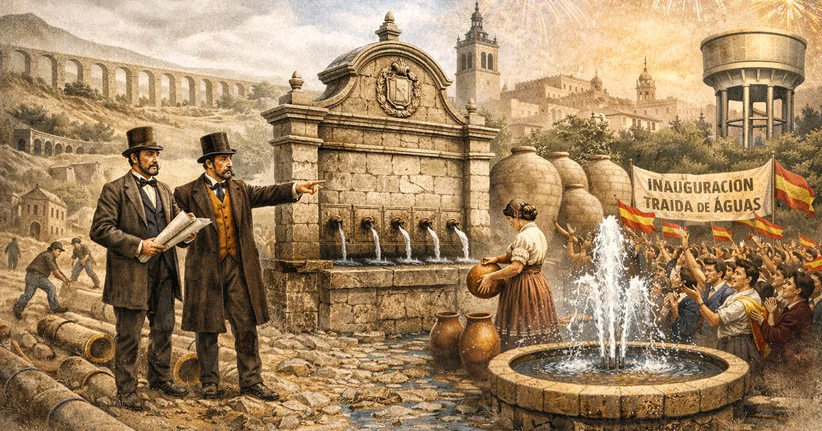 traida de las aguas en talavera hito historico 1947 love talavera diario